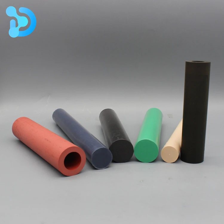DCW compression molding and extruding white black PTFE tubing ptfe hollow tube