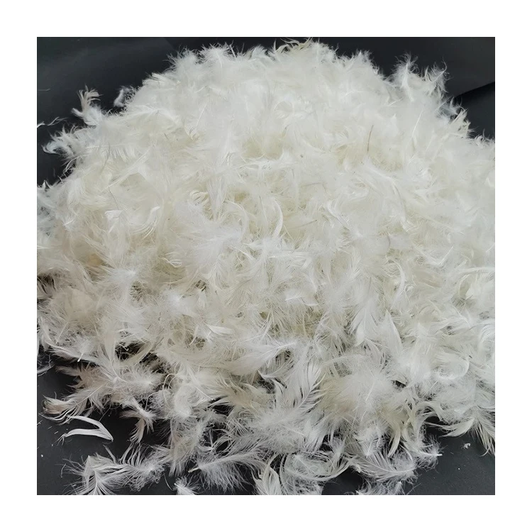 Wholesale High Quality Natural Raw Washed White Duck Down Feather White Duck Feather For Duvet Inner