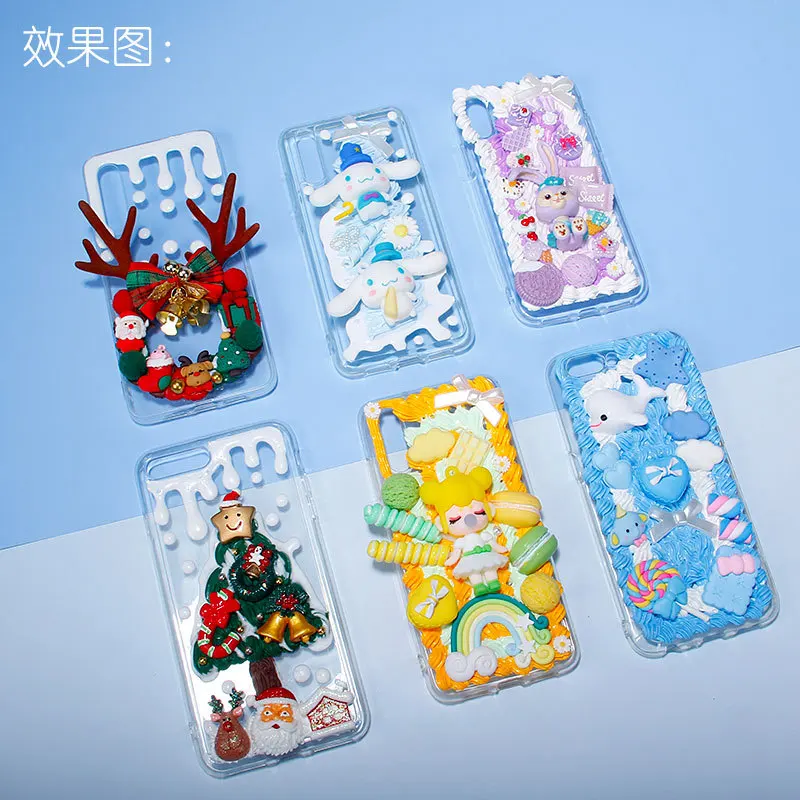 DIY 50g  Bottle Simulation  Whipped Cream Glue/Decoden Cream Glue Whipped Cream /Glue for phonecases/pencil box/storage box