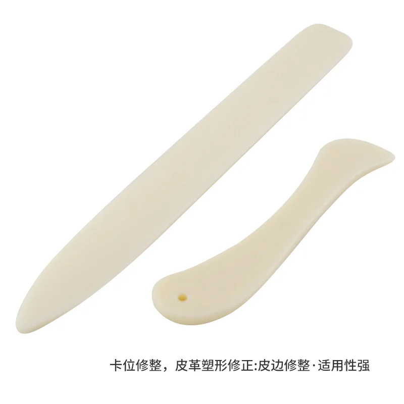 DIY Leather craft Tools plastic manual 2pcs DIY handmade plastic bone folder to open the letter