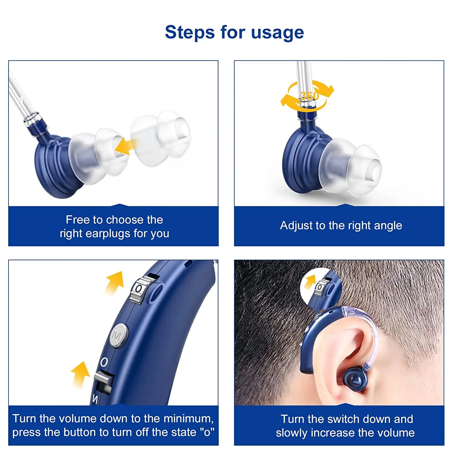 2022 Hot sale Rechargeable mini hearing aids,China Digital Rechargeable hearing aid
