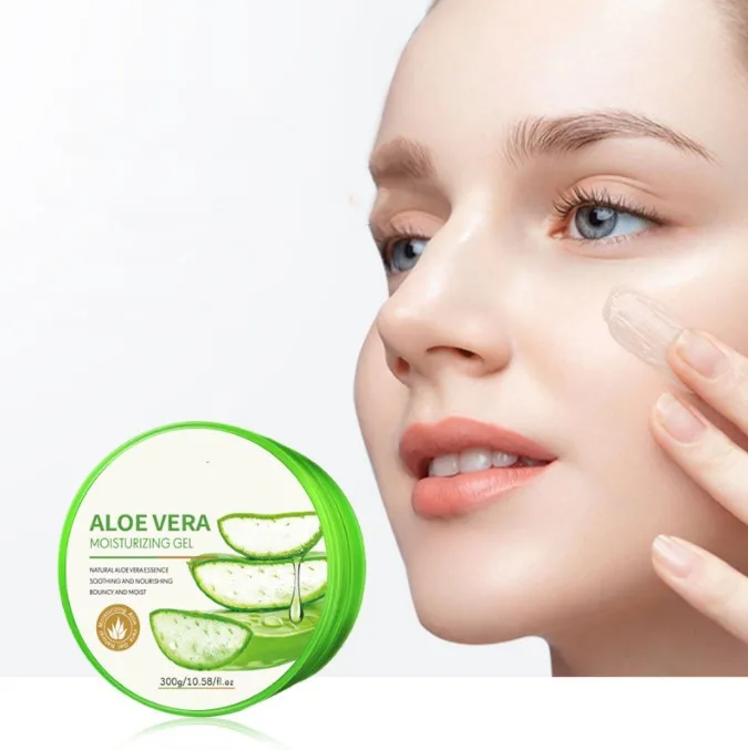 Hot sale Aloe Vera Soothing organic Skin Care Moisturizing Repairing aloe vera gel for acne