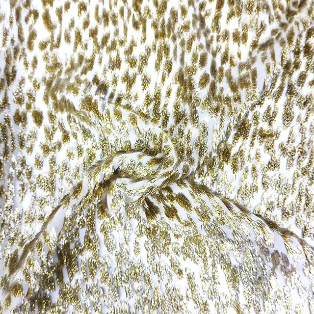 designer fabric italian metallic jacquard fabric 100 pure silk fabric for woman gold silver jacket