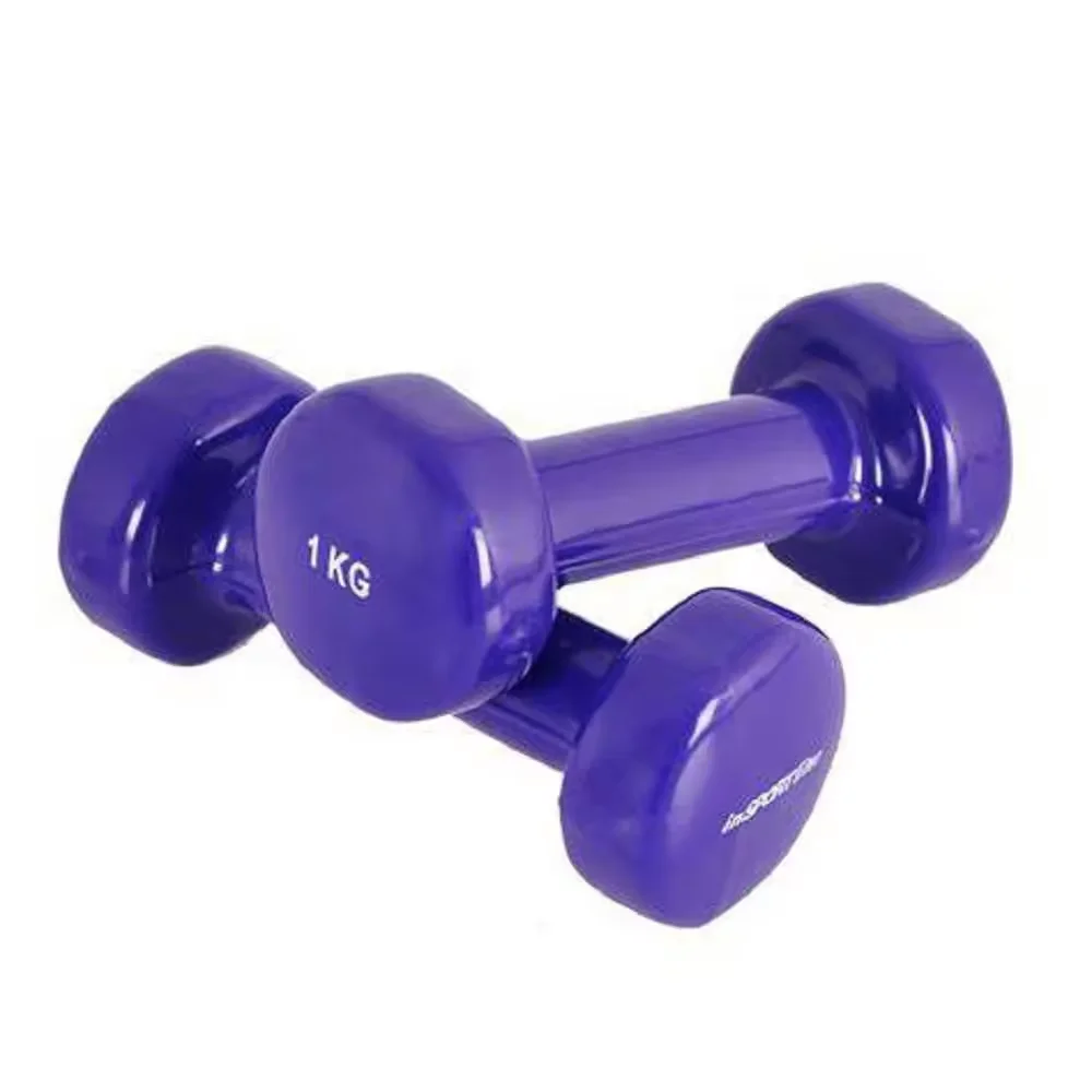 oem free weight fitness gym colored dumbbell 5kg 10kg  for gym weight loss women use