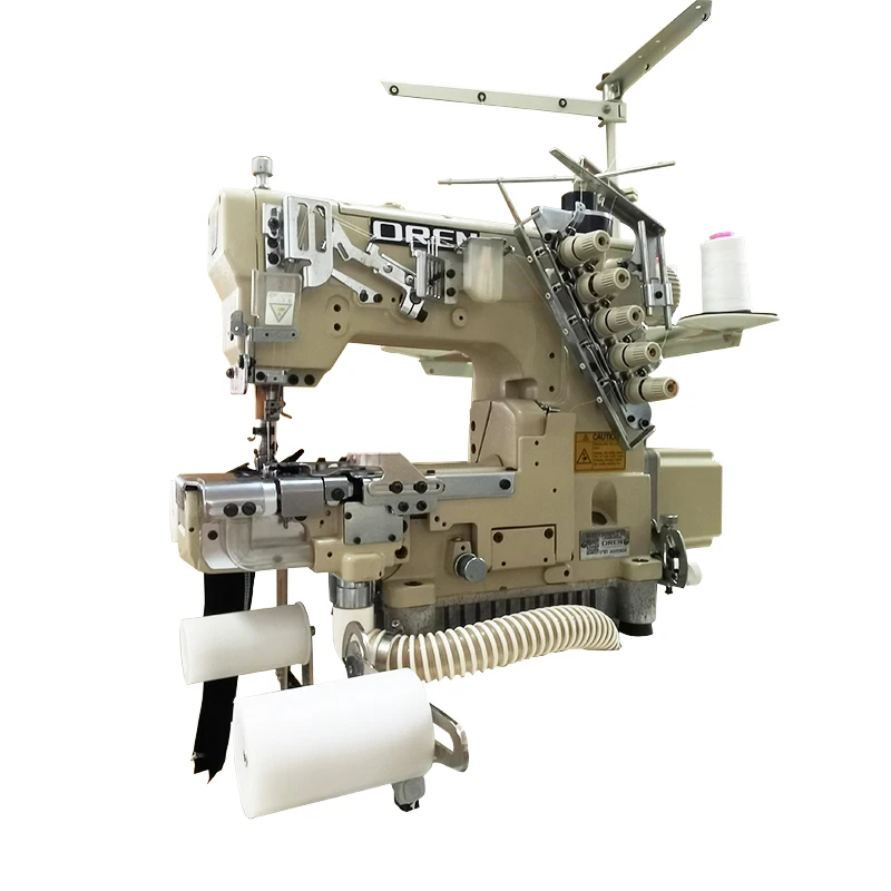 T-shirt shirt hem trimming sewing machine automatic thread cutting left cutting knife sewing equipment RN9300-TQ