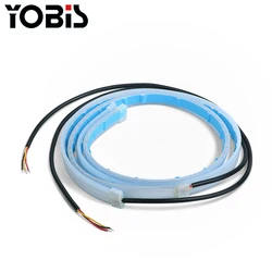 Newest drl led strip Light 30cm 45CM 60cm Soft Article Lamp Flexible LED light Turn Signal light