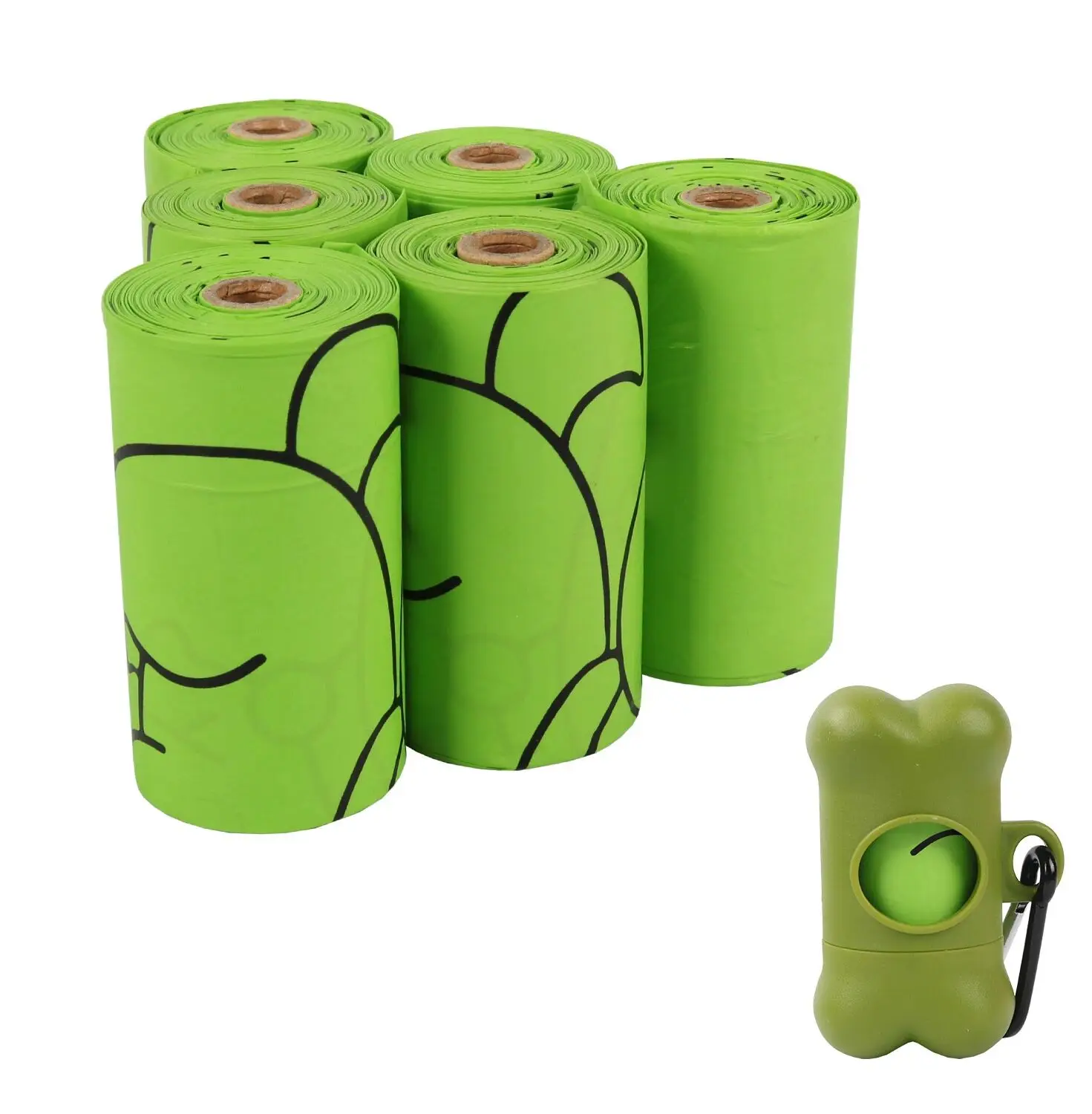 
Eco-friendly 100% biodegradable flushable dog waste bag Dog poop bags with dispenser in a box 