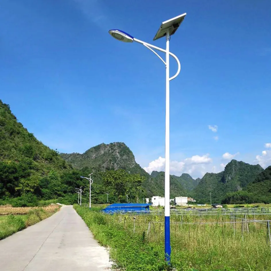 50w 60w 100w 120w 150w led street lamp solar street light system