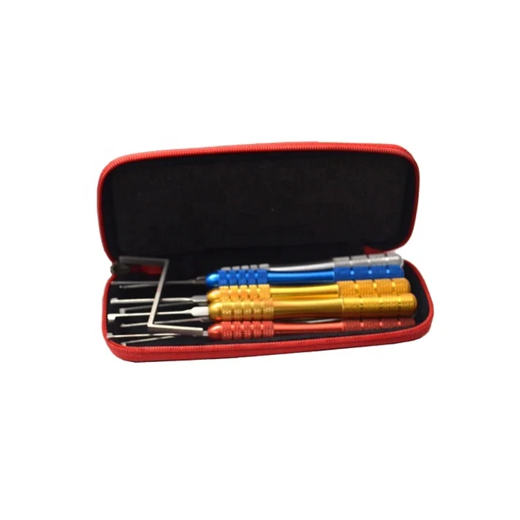 Stainless Steel Lock Pick  Locksmith Tools Kaba 8pcs Lock Pick Set Door Lock Quick Opener