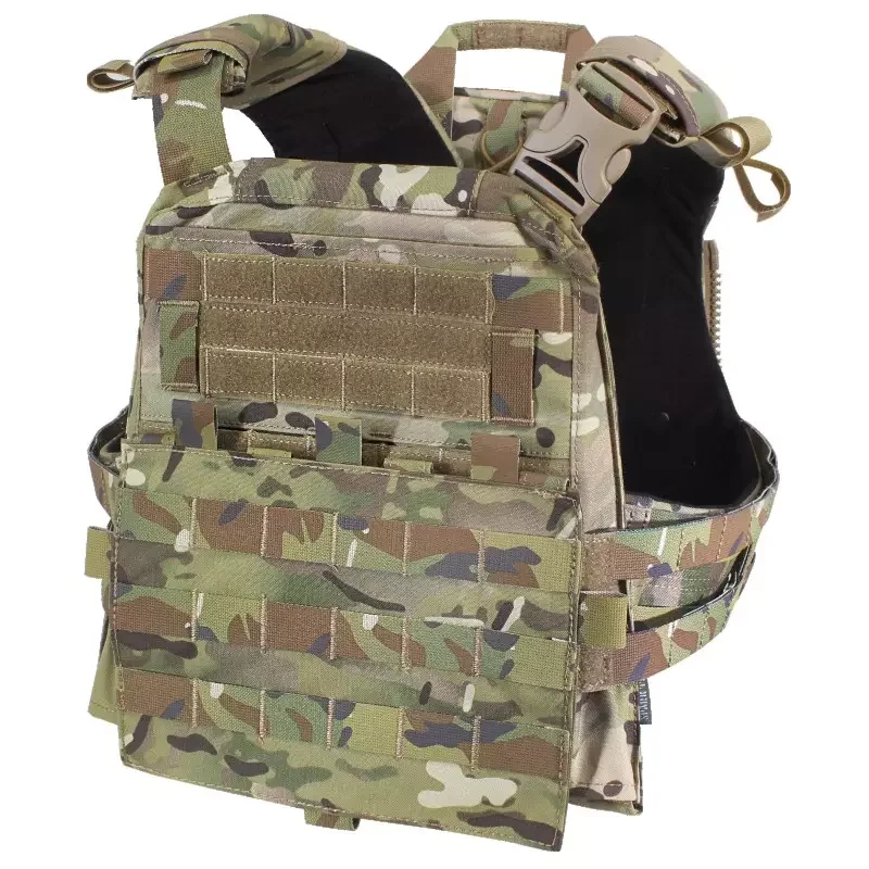 Нейлоновый тактический жилет Plate Carrier для активного отдыха походов OEM унисекс камуфляжная защита груди многофункциональное