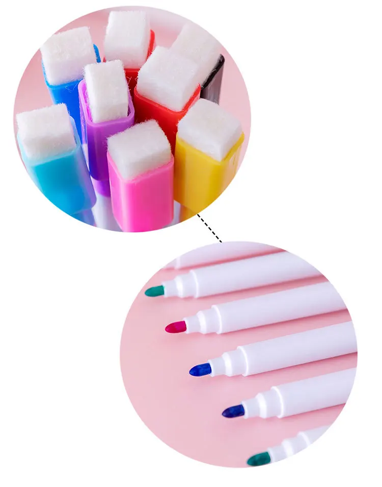 Dry Erase Marker Muti-color dry erase white board marker pen set with or without magnet with eraser for white board