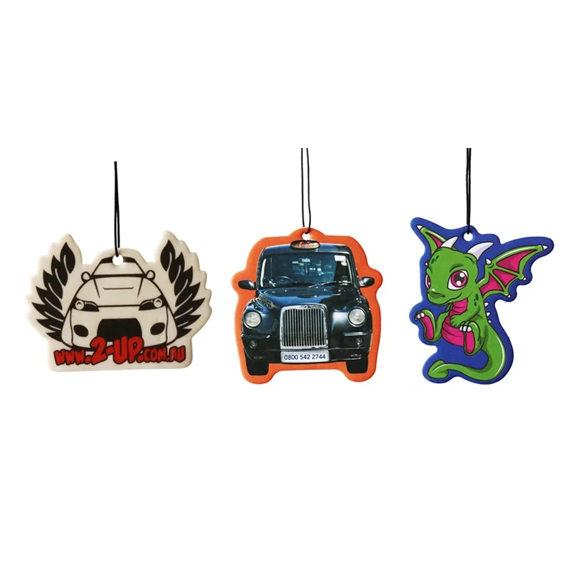Factory Price Hot Selling Customized Shape Paper Custom Car Air Freshener
