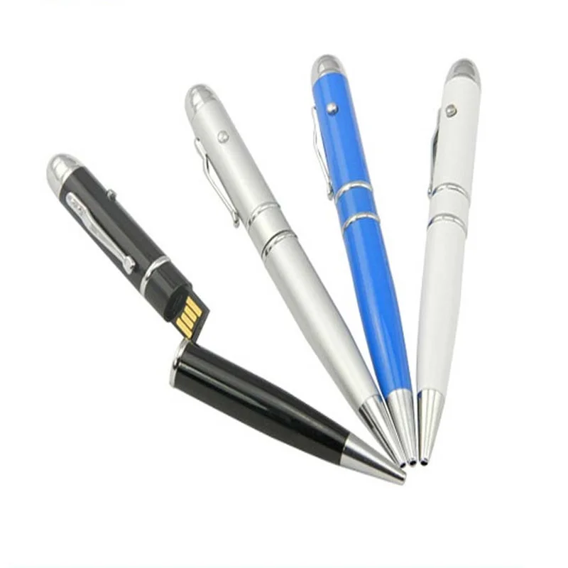 Full Capacity Pen USB Flash Drive Custom Logo Pen USB 8GB 16GB 32GB Pen USB Gift Set