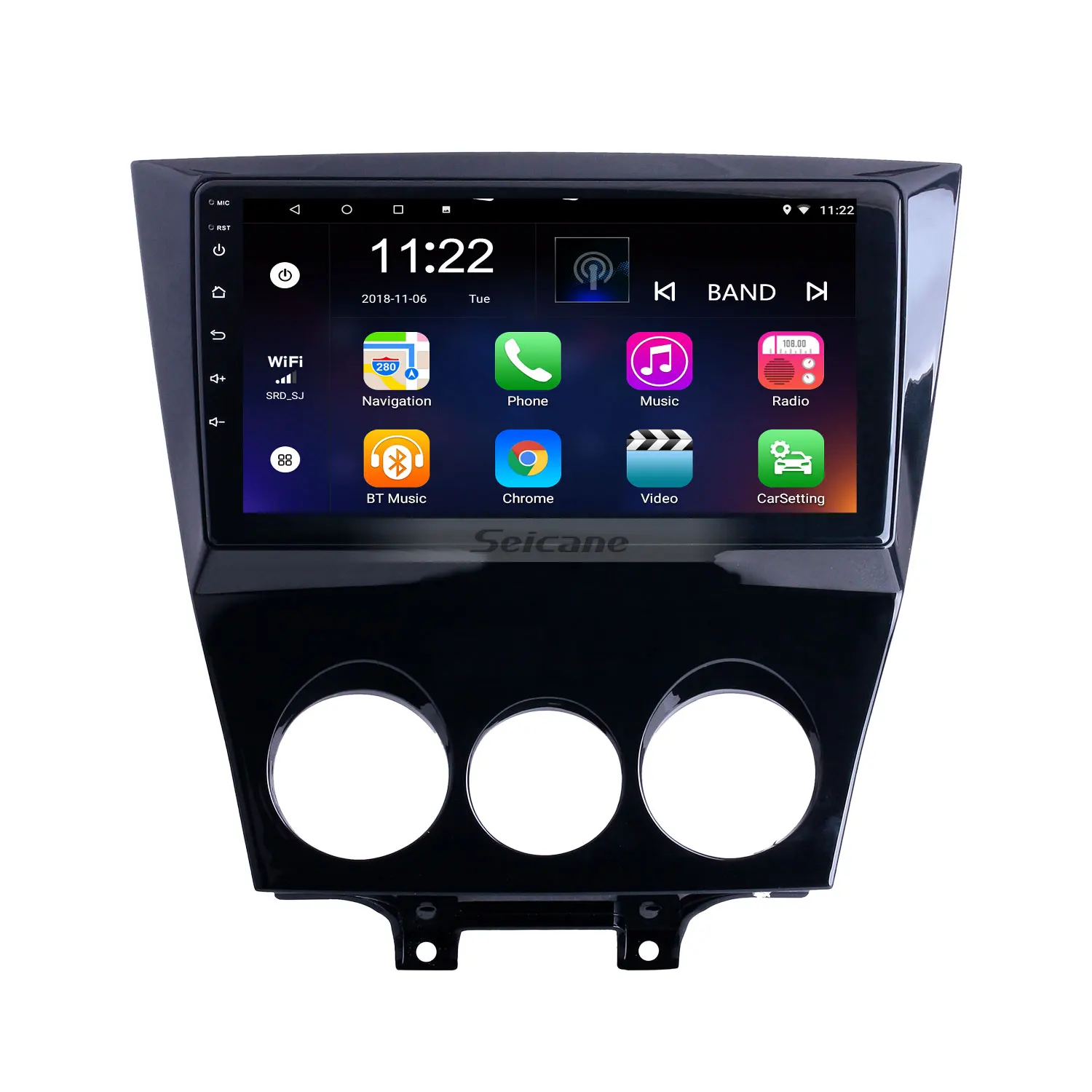 9 inch For 2011 Mazda RX8 Radio Android 13.0 GPS Navigation System with  HD Touchscreen Carplay support Digital TV