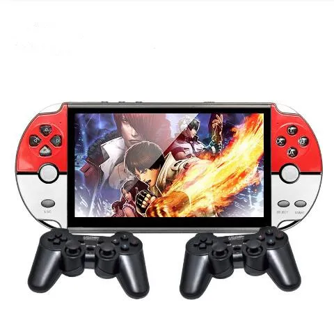 X40 Pokeball 16G 7inch Game Console Portable Camera MP5 LCD Rechargeable Handheld tv 22800games