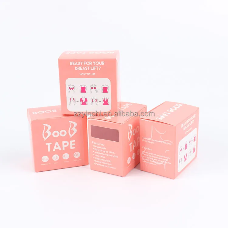 Transparent Breast Lift Tape Body Boob Push Up Invisible Boob Tape Clear Bra For Big Breast And Women Dress