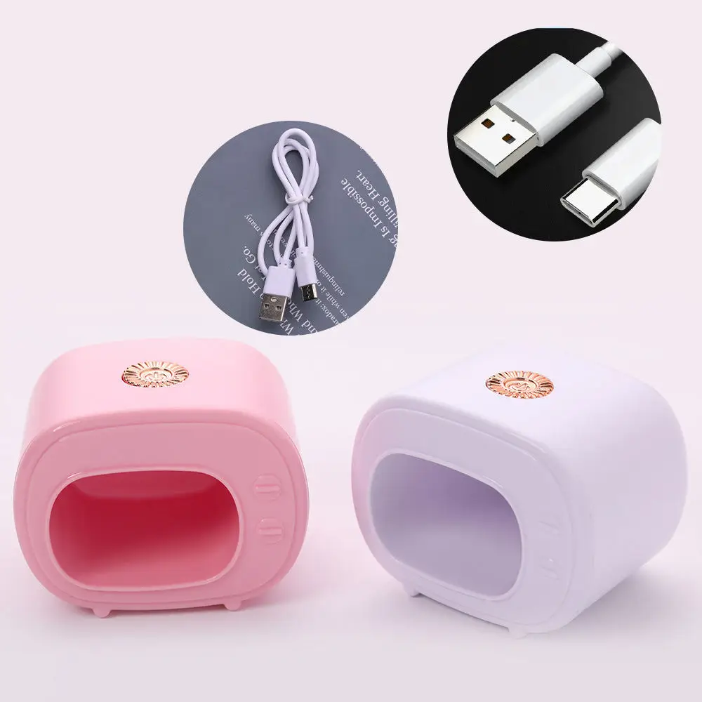 Portable 16W Faster Curing 40S 60S Timer Mini Uv Led Nail Lamp Uv Nail Lamp Mini