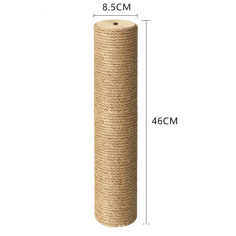 Manufacturer wholesale Sisal solid wood cat scratching post pet toys