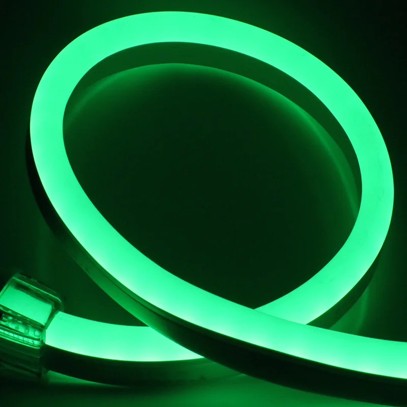Высокая яркость IP68 водонепроницаемый DC24V можно резать RGB неоновые светодиодные полосы 72led веревки света