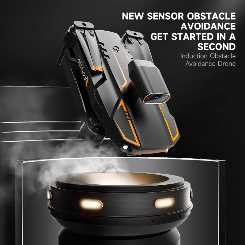 1080p Drone 4K S91 with Dual Camera Foldable Quadcopter with 360 Degree Obstacle Avoidance 5G WiFi VS Mini Drone