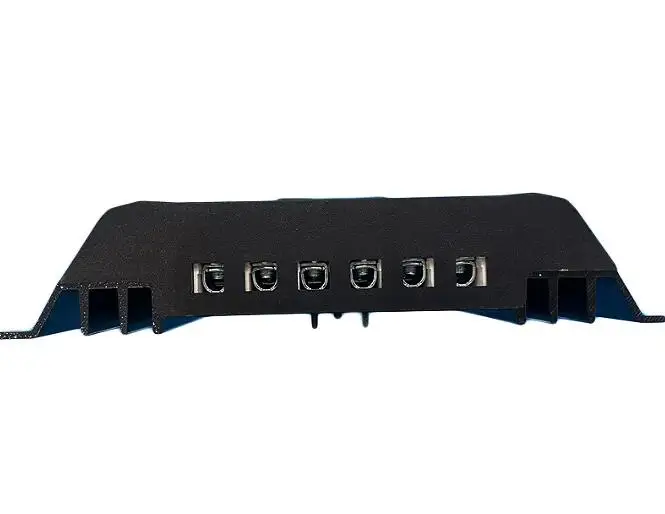 30A Solar Charger Controller Solar Panel Battery Intelligent Regulator with Dual USB Port Auto 12/24V PWM Positive Ground