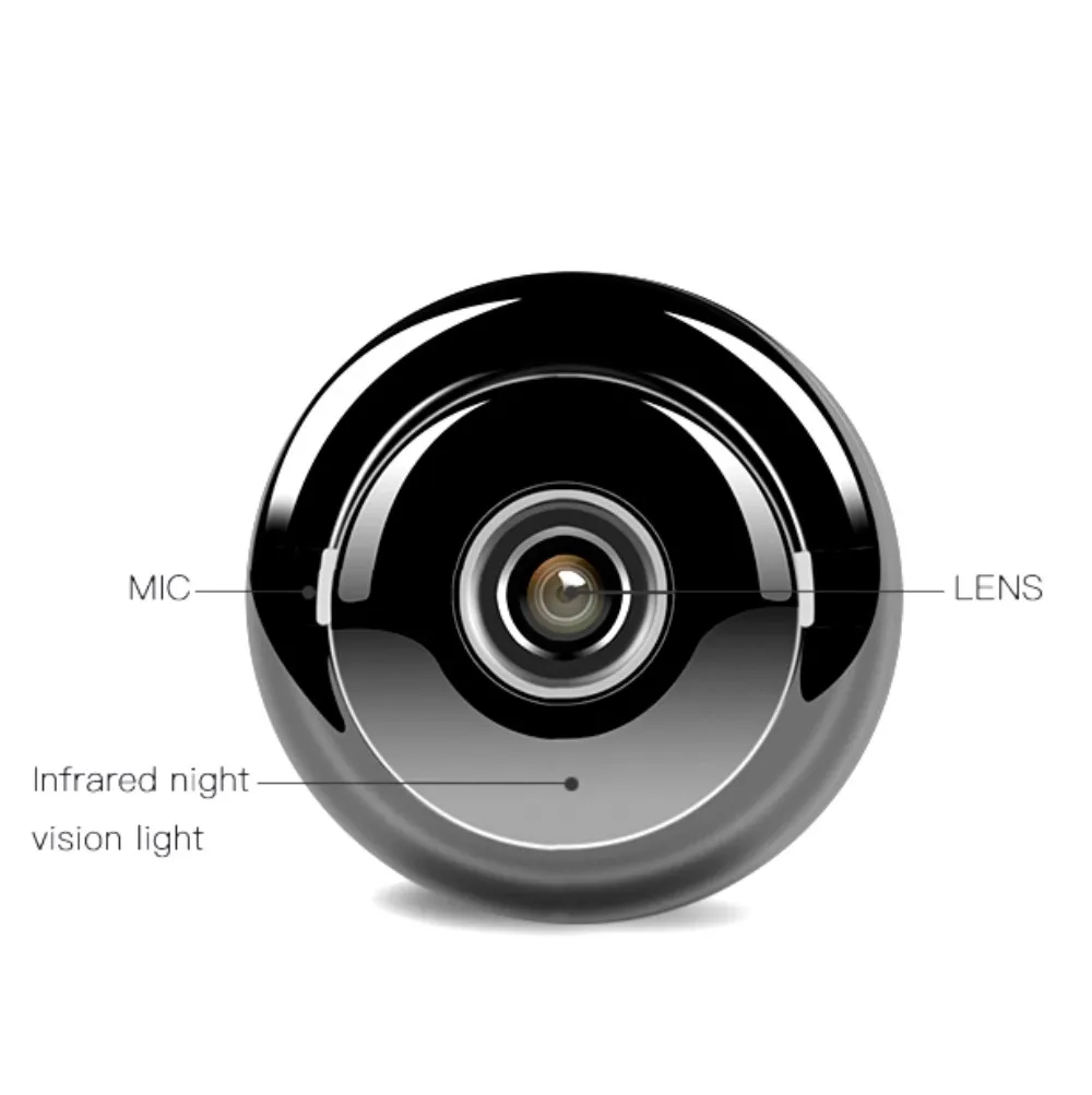 HD 720Psecurity камера домашняя ip Маленькая WiFi Скрытая мини видео шпионская ночного видения с дистанционным управлением