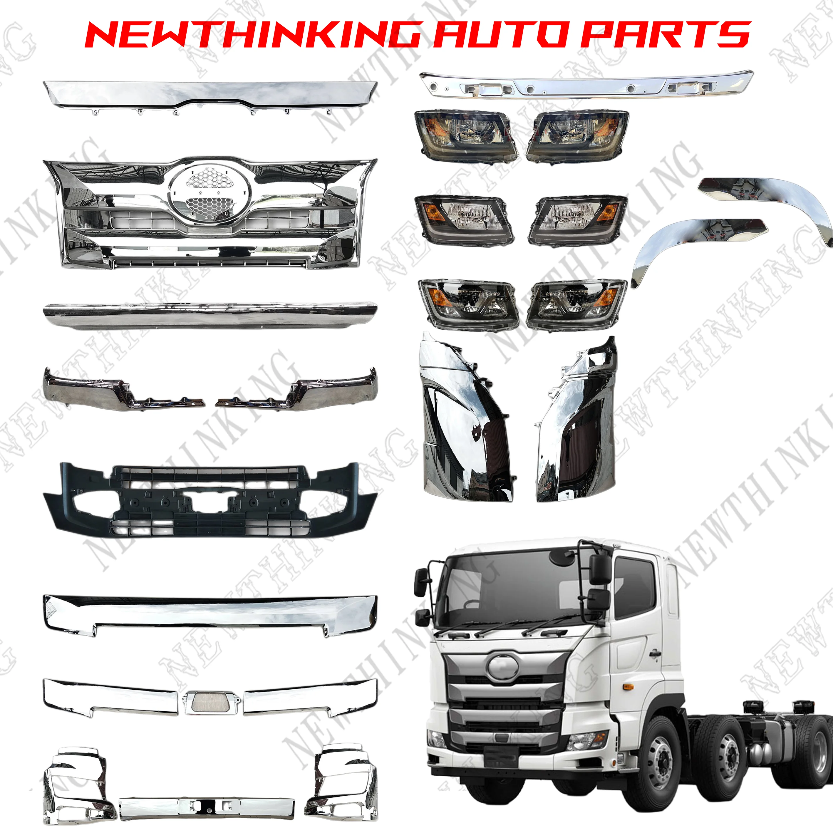 Wholesale high quality for hino 300 toyota dyna chrome wheel arch