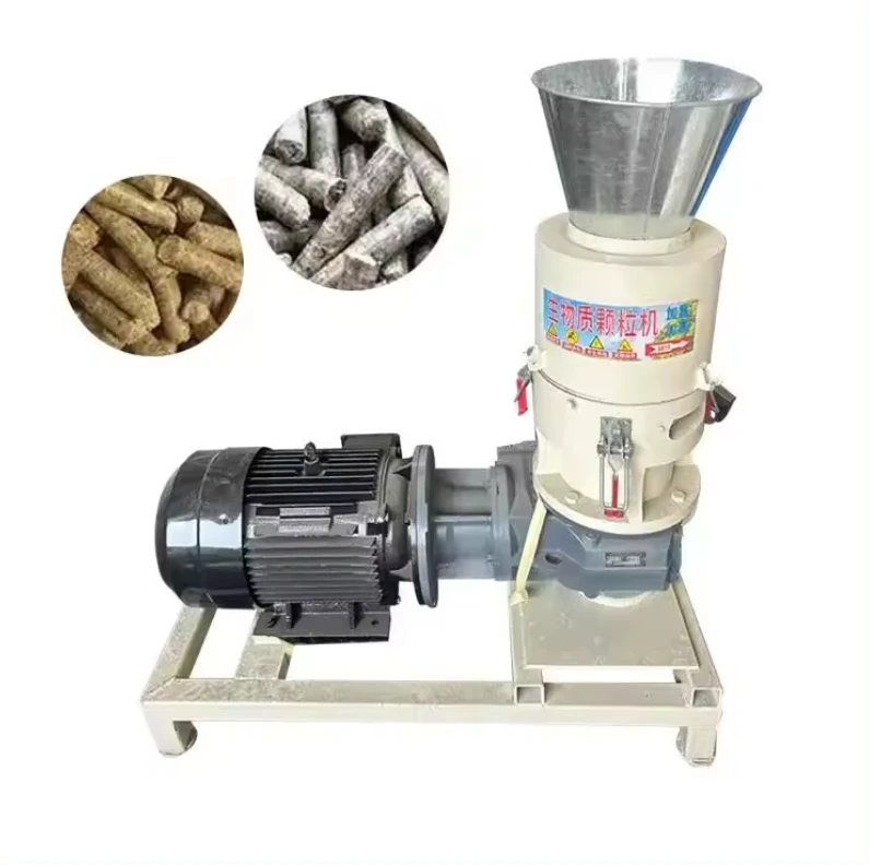 Factory Supply Sawdust Straw Fuel Fire Pto Biomass Press To Make Pelletizer Pellet Making Maker Line Wood Pellet Machine
