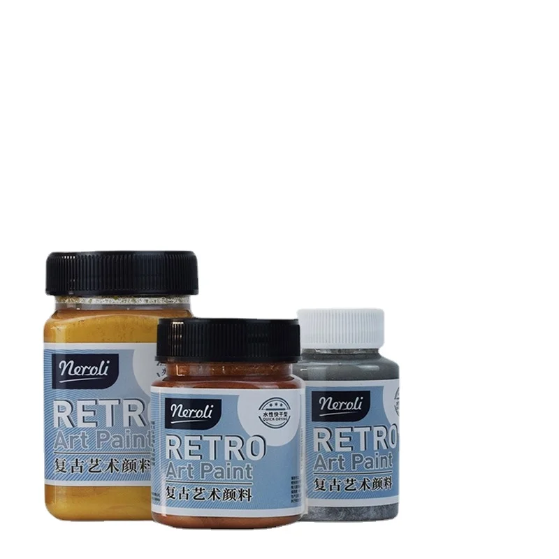 Imitation copper relief retro art paint furniture to do old park bronze sculpture metal paint paint gold bronze