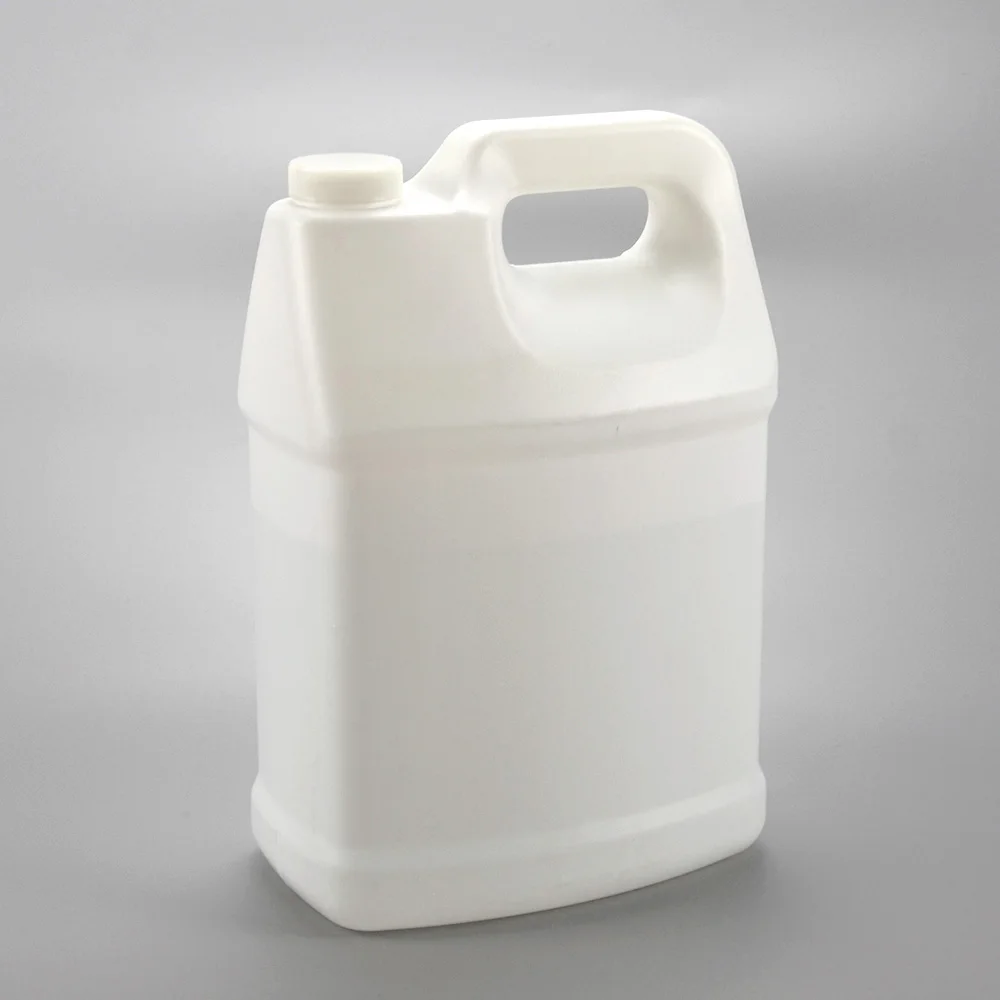 1 gallon empty oil bottles plastic liquid water bottle Hdpe container with handle