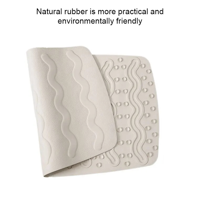 Hot Sale Multifunctional Bathroom Door Shower Water Absorbent Rugs Easy Cleaning Soft Non-Slip Rubber Bath Mat
