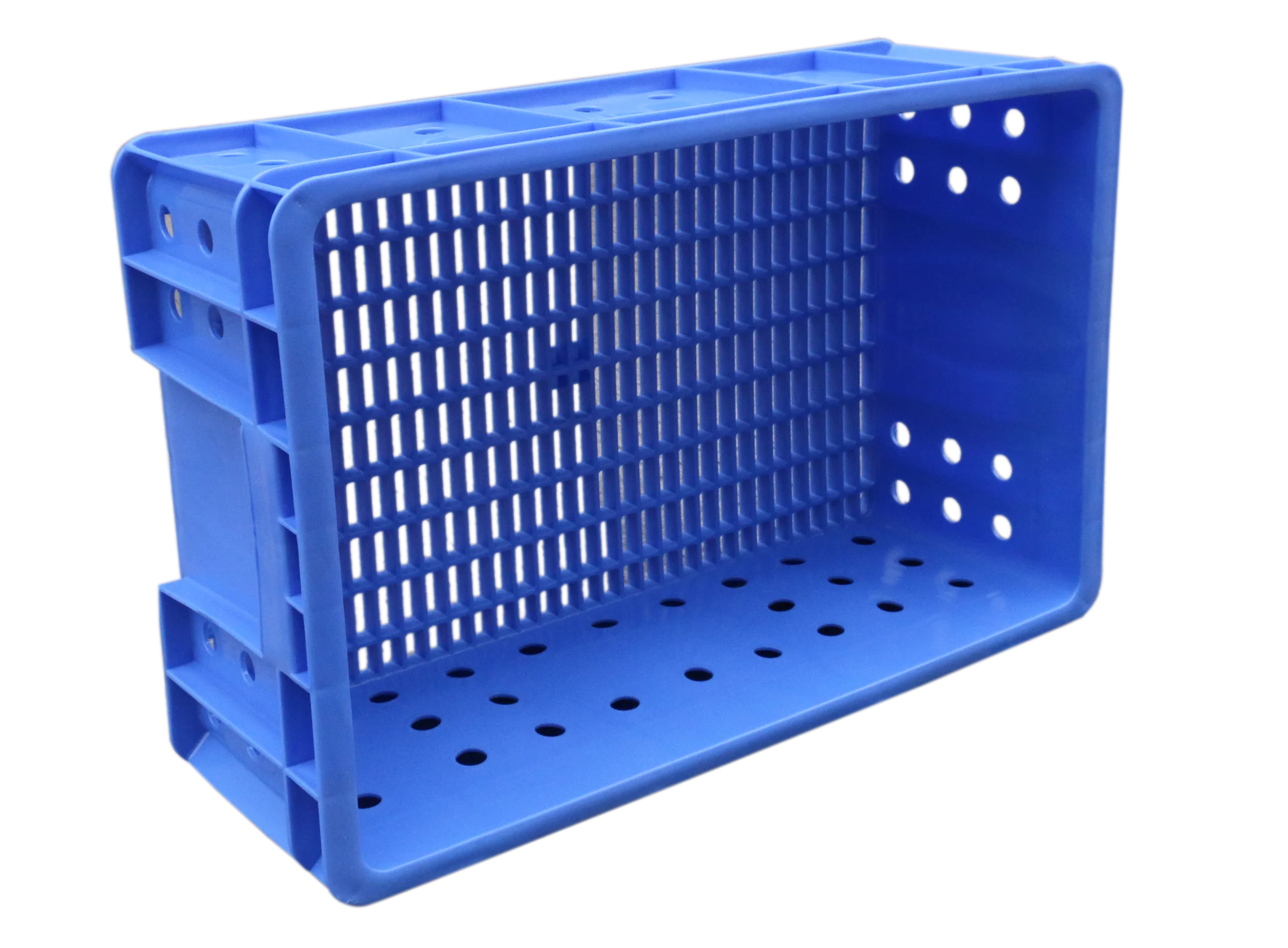 Plastic Crate with holes basket Mesh good quality plastic crate