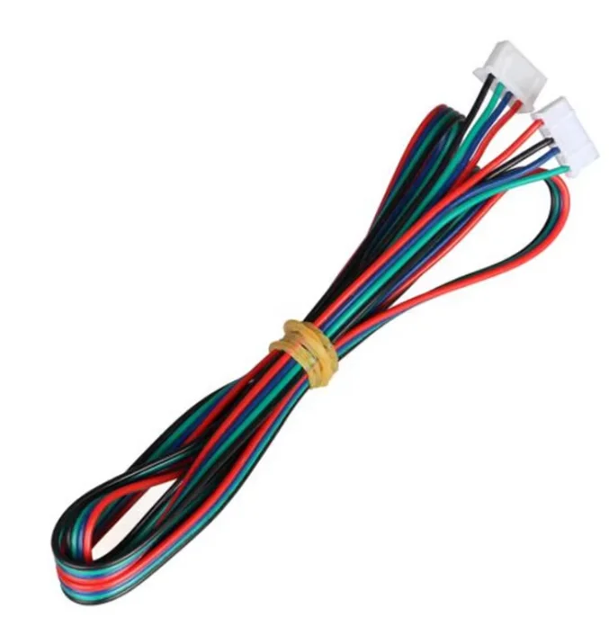 150CM 4pin to 6pin XH2.54 3D Printer NEMA 17 Stepper Motor Cable DuPont line For 42 Stepper Motor Cable