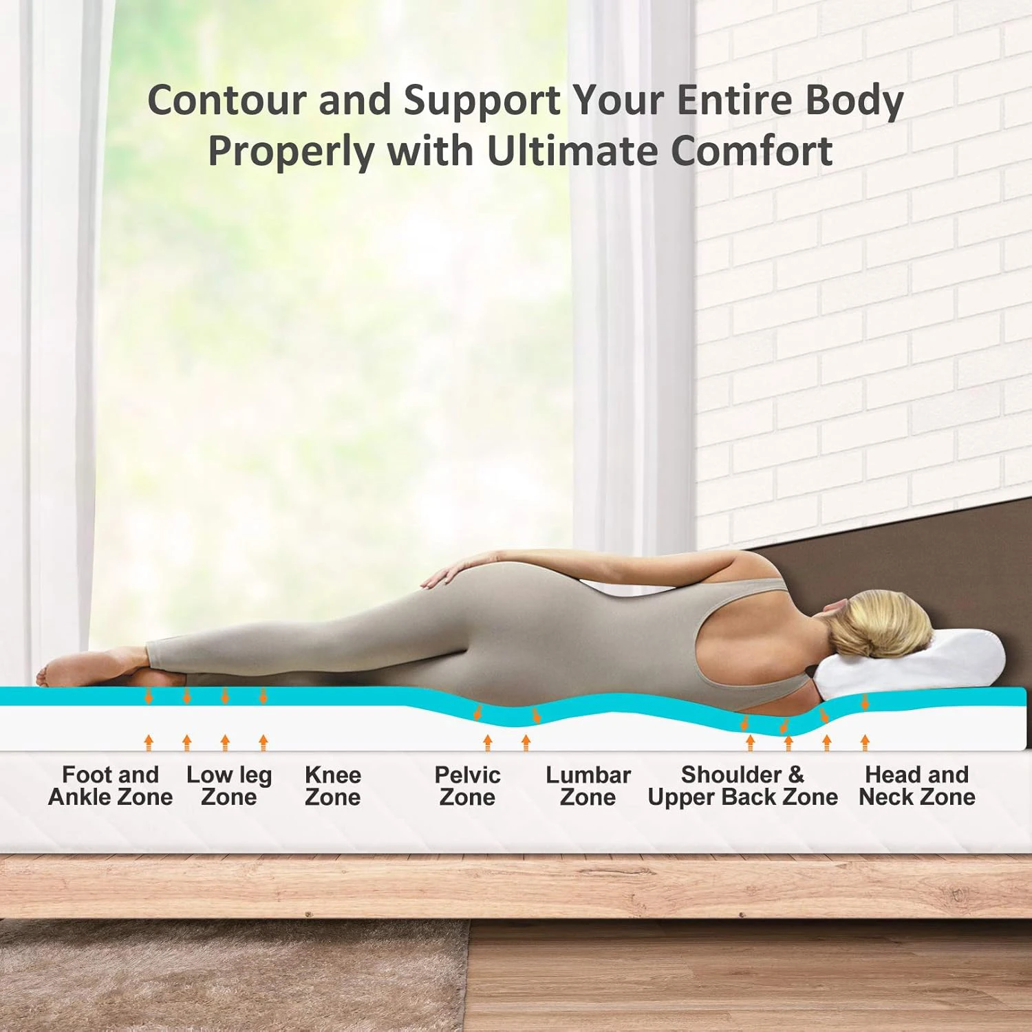 3 Inch Gel Infused Memory Foam Twin XL Mattress Topper Ventilated Breathable Extra Long Single Bed Toppers College Dorms