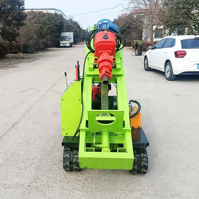Xiongtai QK-200L небольшая пневматическая новая Высокоэффективная гусеничная портативная буровая установка