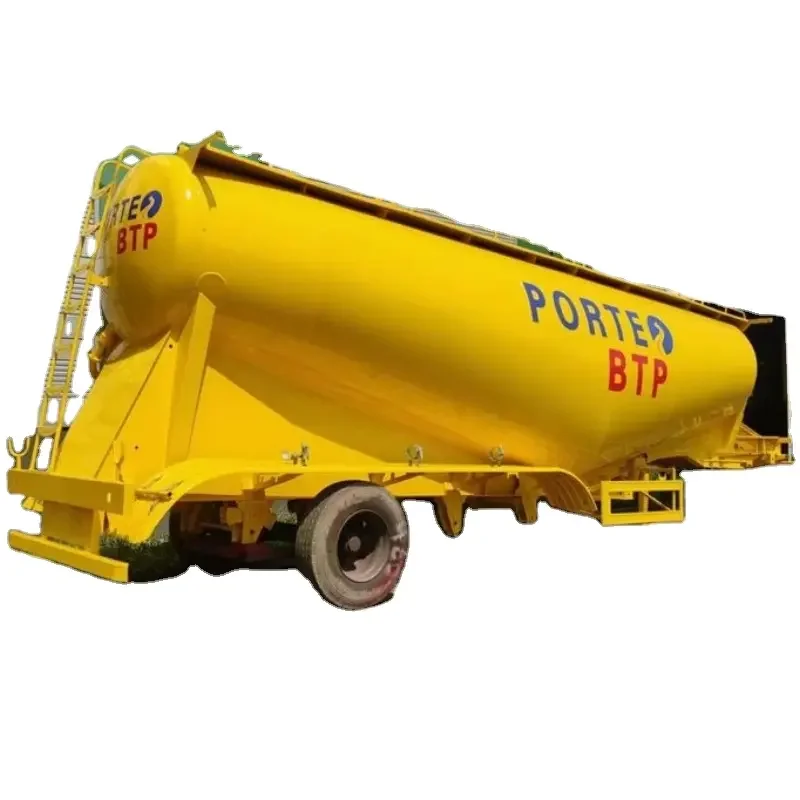 Cement Pulverized Coal Chemical Powder Calcium Carbide Flour Grain Transport Tanker Semi-trailer Manufacturer