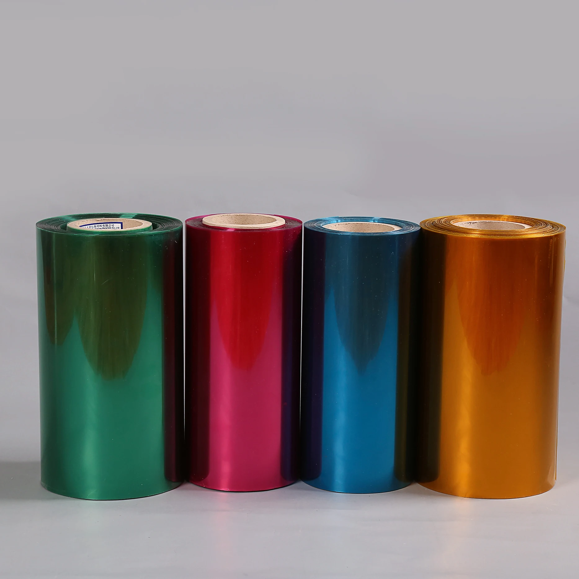 Bue Pink And Green Bopet PET Release Film Liner With Silicone Coating