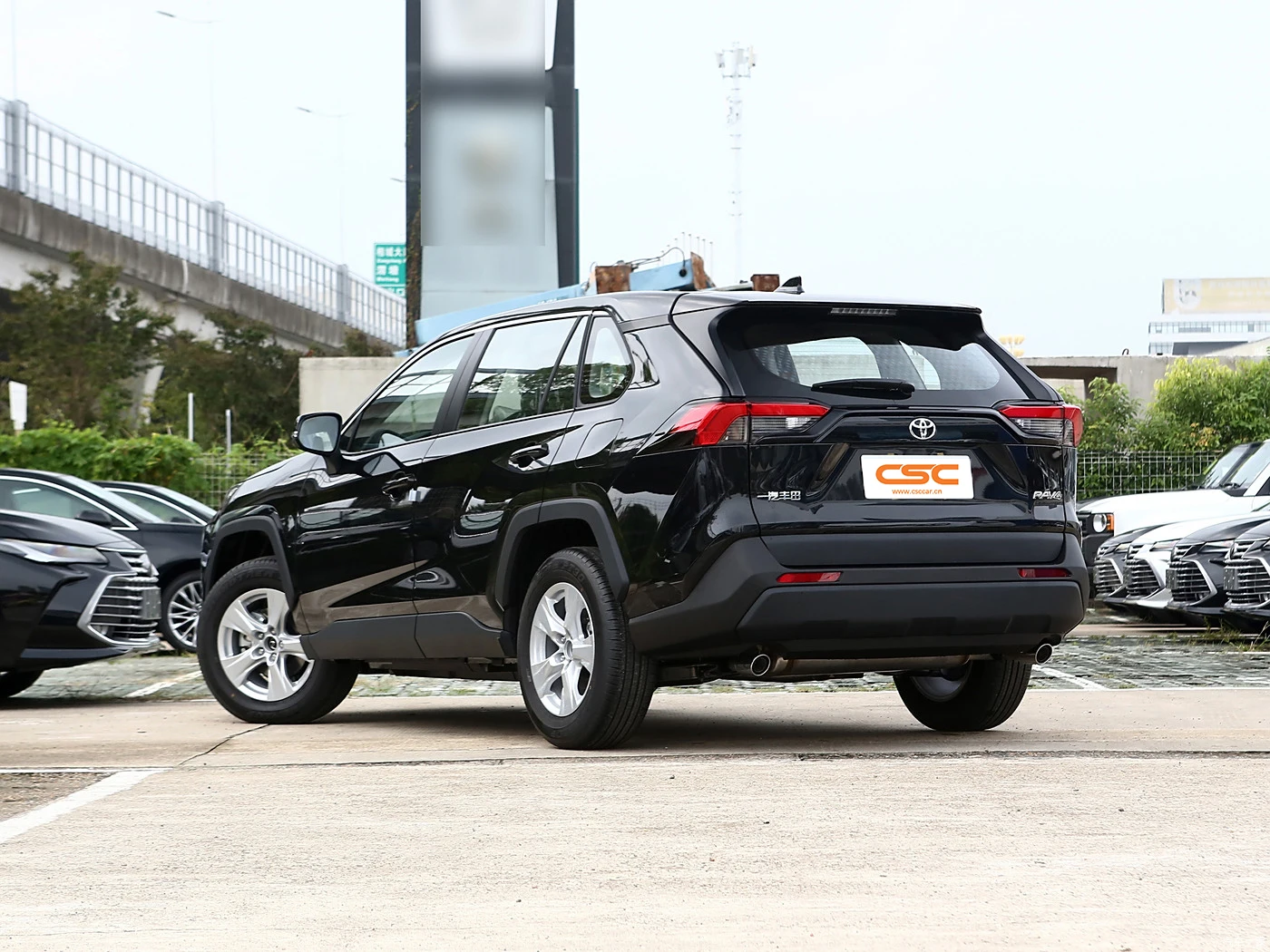 New T-oyota R-AV4 2024 Model Dual Engine 2.5L E-CVT Two-Wheel Drive Elite Version, Hybrid,5-Seat Compact SUV, Max Speed 180 km/h