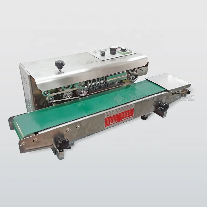 CBS-900Q With Nitrogen Filling Tea Potato Chips Bag Sealing Machine