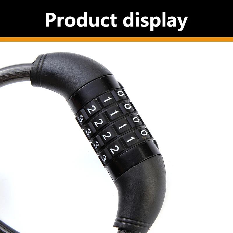 Professional Mountain Bike Disc Combination Bolt Gate Lock Iron Lock/Padlock With High Quality