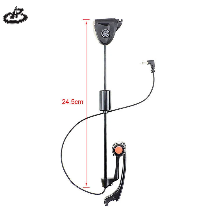 Carp Fishing Swingers Set in Case Illuminated drop off Indicators Led 4pcs colors in zipped protection fishing case