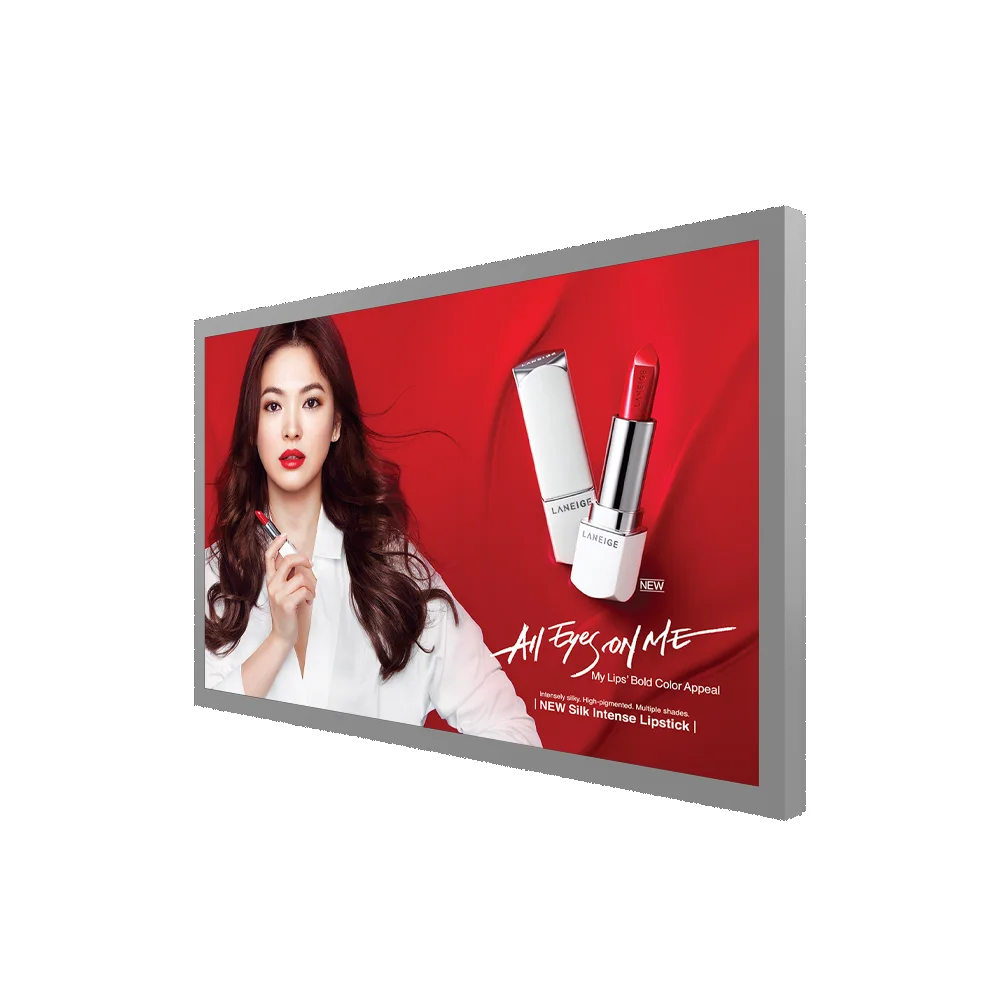 75 дюймов наружная реклама ЖК-дисплей наружное оптическое соединение водонепроницаемый дисплей наружный ЖК-рекламный экран