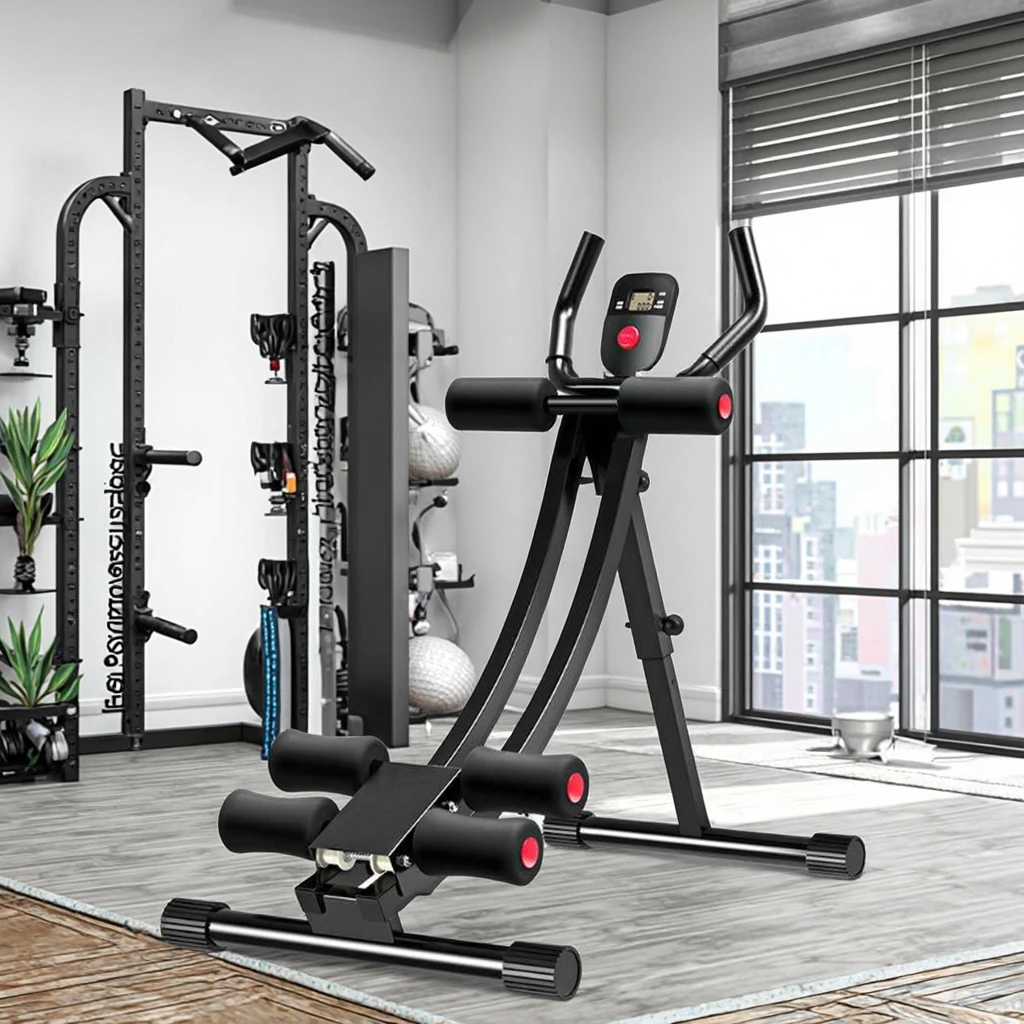 Home Fitness Gym Body Shaper Trainer Power Machine with Benches & Racks Equipment