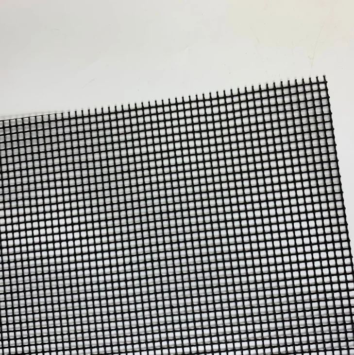 Black or beige color 40 * 30 cm or 40 * 33 cm Non-stick BBQ grill mesh reusable PTFE grill mesh mat Easy to clean