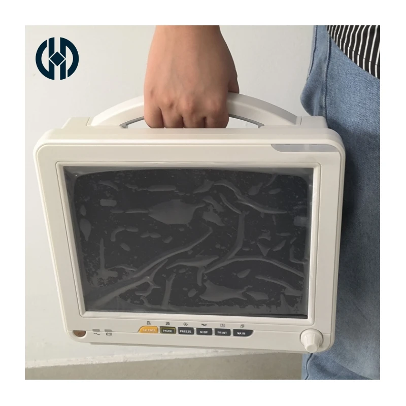 2024 New Arrival Hospital Equipment Medical Machine 12.1 Inch Vital Signs Monitor ETCO2 IBP  Monitor With Trolley Optional