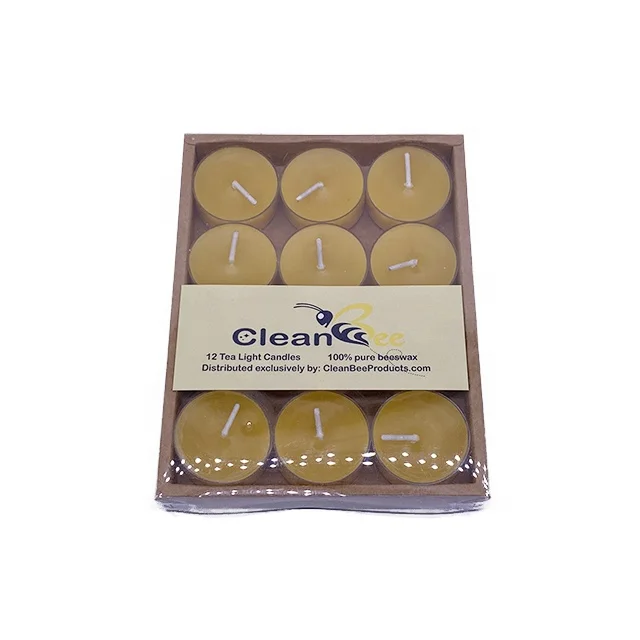 Натуральный пчелиный воск H19 для изготовления неароматизированного чайного мини-воска, подарочный набор