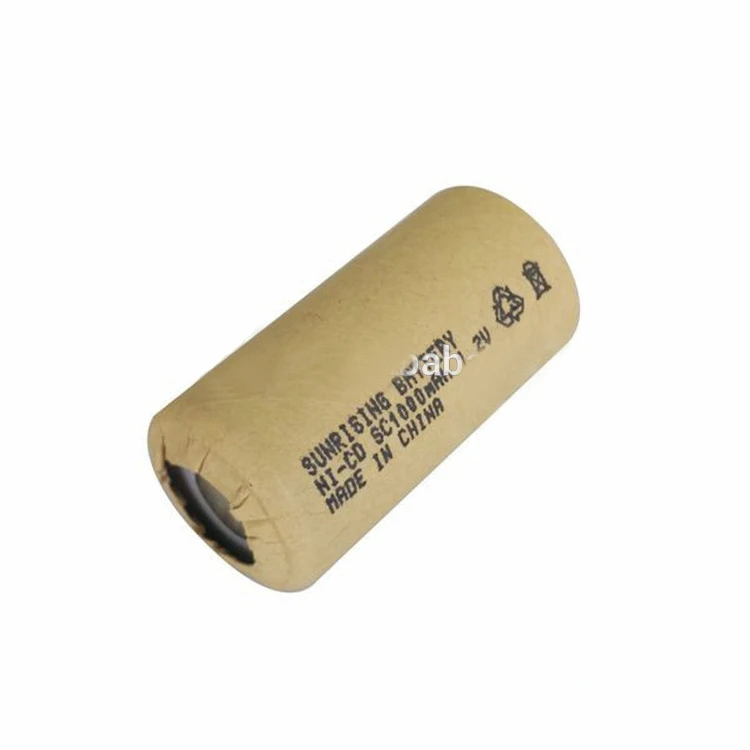 Sunrising ni-cd sc2000mah перезаряжаемая батарея для электроинструментов/1 2 V