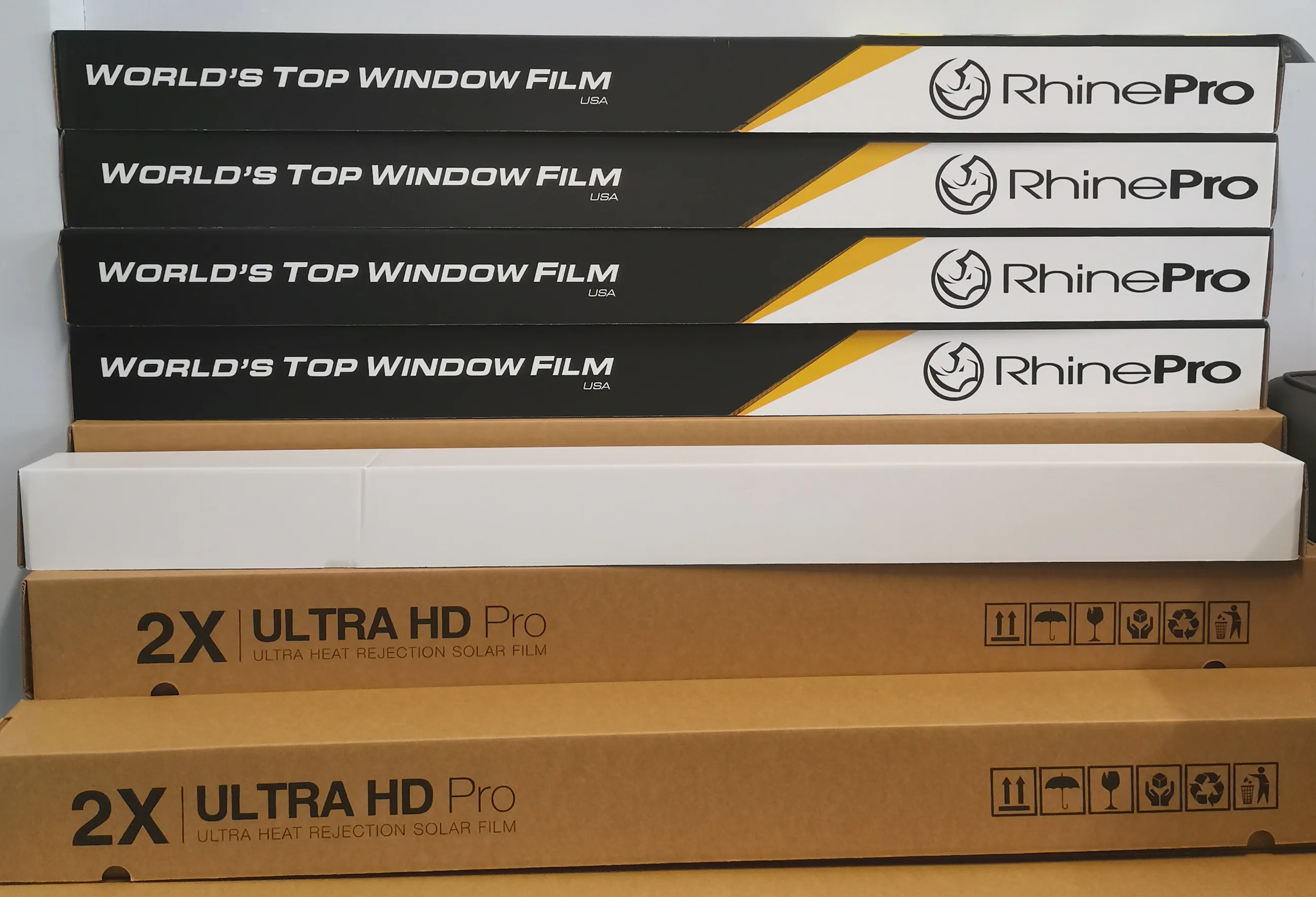 WEGO latest car tinted glass inorganic 2 X Ultra HD privacy window film Nano Ceramic UV curing windshield protective film