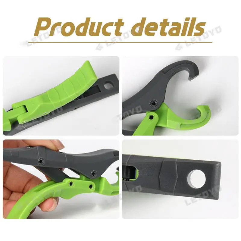 NEW Fish Lip Holder Fishing Floating Gripper Portable Fish Controller Tool Fishing Floating Gripper Anti-Rust Fish Controller