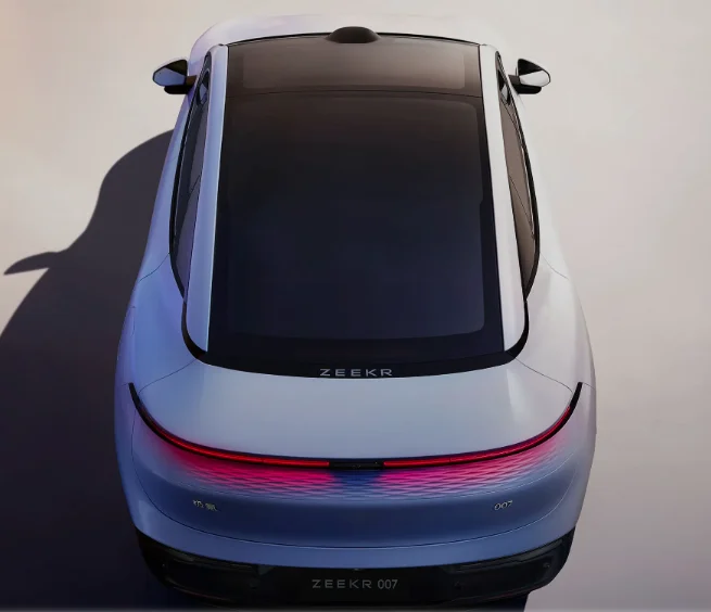 Zeekr 007 electric vehicle 2024 AWD 100kWh battery Intelligent driving edition auto body system new cars long